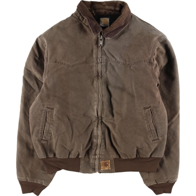 カーハート Carhartt サンタフェジャケット ダック地ワークジャケット メンズL /eaa293499