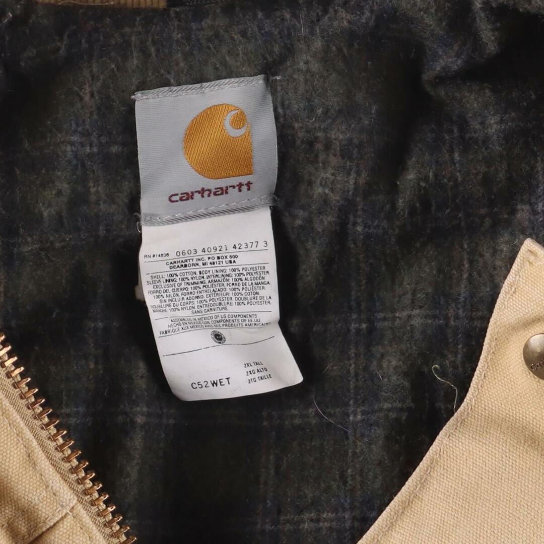 carhartt(カーハート)の古着 カーハート Carhartt ダックワークジャケット メンズXXL /eaa296368 メンズのジャケット/アウター(その他)の商品写真