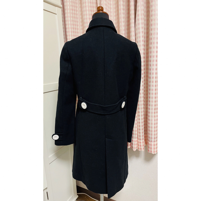 Courreges - 美品 クレージュ コート デカボタンデザイン 黒 Courreges - 美品 クレージュ コート デカボタンデザイン 黒