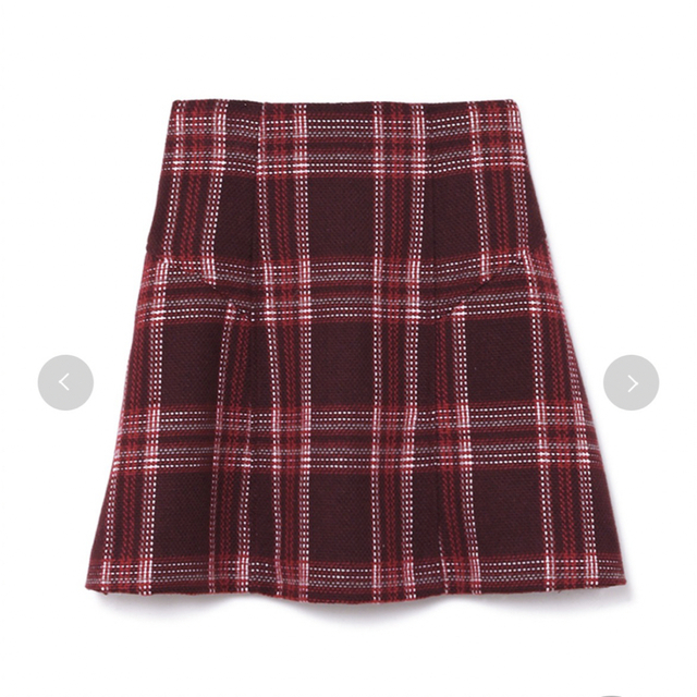 SNIDEL(スナイデル)のSNIDEL  スナイデル  ツイードフレアスカショーパン レディースのスカート(ミニスカート)の商品写真