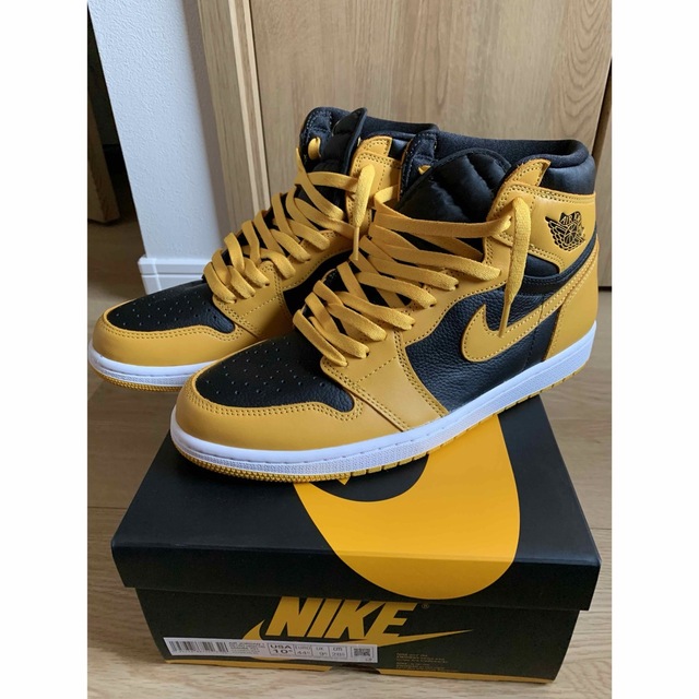 新品] nike air jordan hi OG pollen 28.5 【レビューで送料無料】 10200円 