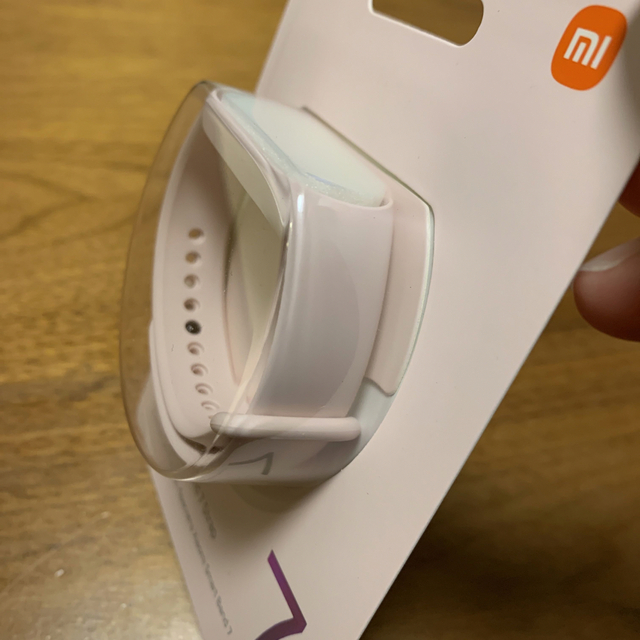 シャオミー　xiaomi 7 スマートバンド　時計　ピンク メンズの時計(腕時計(デジタル))の商品写真