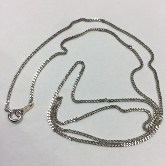 Pt850 プラチナネックレス 幅1.2ミリ 45cm 喜平ネックレス 正規代理店