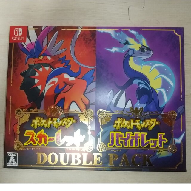 【2023福袋】テレビゲーム海外輸入商品 ポケットモンスター スカーレット・バイオレット ダブル