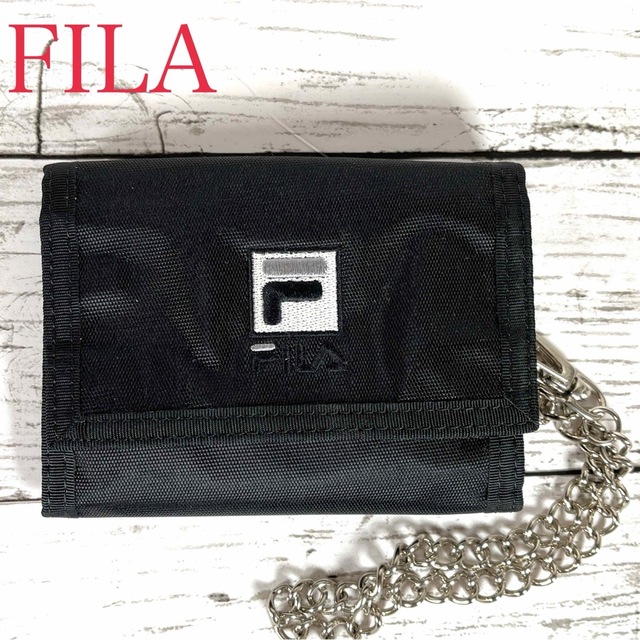 FILA(フィラ)の美品　FILA フィラ　三つ折り　ナイロン財布　キッズ男の子 メンズのファッション小物(折り財布)の商品写真