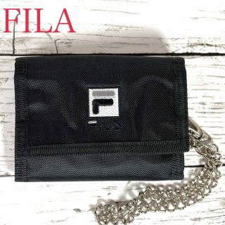 フィラ(FILA)の美品　FILA フィラ　三つ折り　ナイロン財布　キッズ男の子(折り財布)