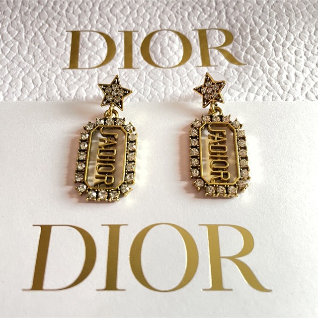 Dior♡ヴィンテージ　星ピアス