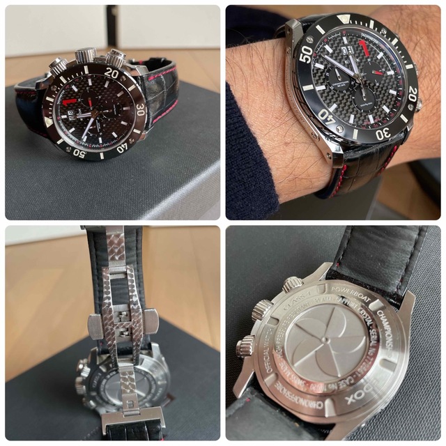 EDOX - エドックス EDOX クロノオフショア1 クロノグラフ10021-3-NIN