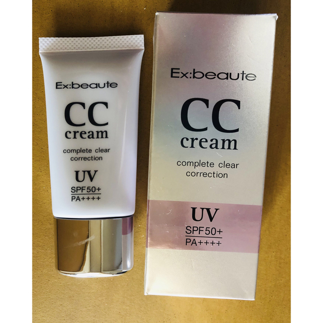 Ex:beaute(エクスボーテ)の1度だけ使用☆☆エクスボーテ/ccクリーム☆SPF50 コスメ/美容のベースメイク/化粧品(CCクリーム)の商品写真