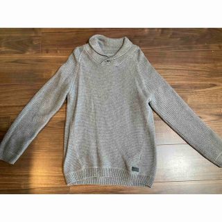 ザラキッズ(ZARA KIDS)の新品 ZARA ザラ　グレー　長袖ニット　140(ニット)