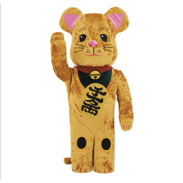 中古】 BE@RBRICK - ソラマチ限定!数量限定!BE@RBRICK 招き猫 金