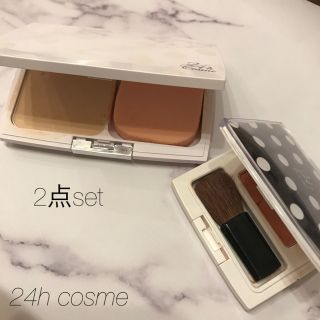 ニジュウヨンエイチコスメ(24h cosme)の24hcosme 2点set♡(ファンデーション)