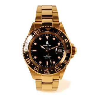 アベイシングエイプ(A BATHING APE)の【新品】エイプ TYPE 2 BAPEX ゴールド 自動巻き タイプ2(腕時計(アナログ))