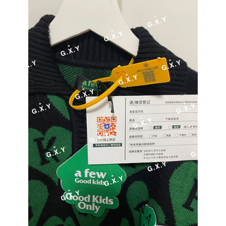 【AFGK】A FEW GOOD KIDS ハート柄 ニット セーター（L）の通販