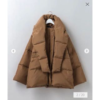 ロク(6 (ROKU))の完売6(ROKU)HOODEDSTOLE DOWN JACKETダウンジャケット(ダウンジャケット)