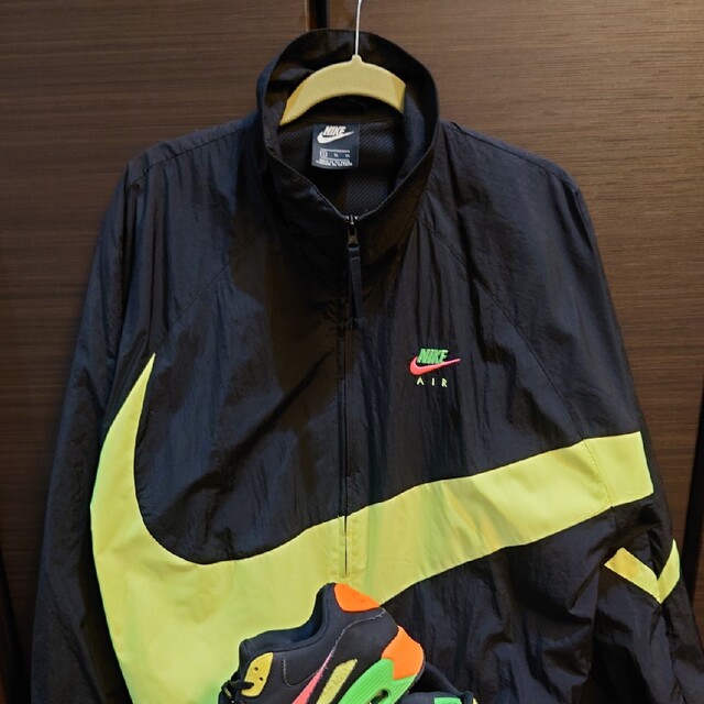 優先配送 ウーブンジャケット NIKE ウーブンジャケット ネオン ＸＬ ...