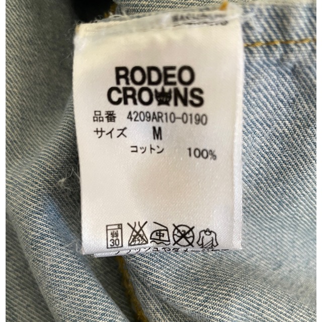 RODEO CROWNS(ロデオクラウンズ)のロデオクラウンズ　ジージャン レディースのジャケット/アウター(Gジャン/デニムジャケット)の商品写真