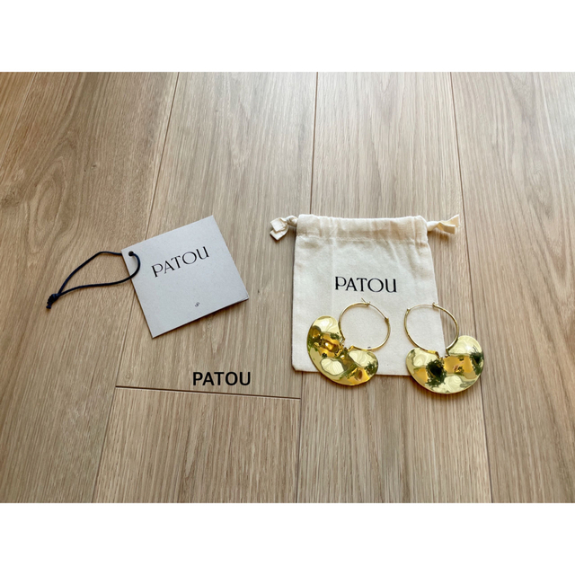 アクセサリーPATOU ドロップフープピアス