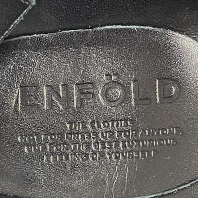 ENFOLD - エンフォルド サンダル 38 レディース - 黒の通販 by ENFOLD - エンフォルド サンダル 38 レディース - 黒の通販 by