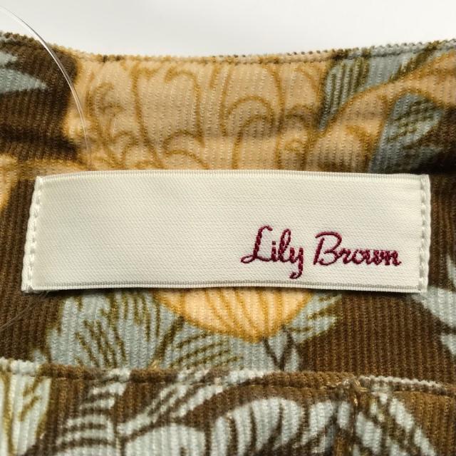 Lily Brown(リリーブラウン)のリリーブラウン パンツ サイズ1 S - レディースのパンツ(その他)の商品写真