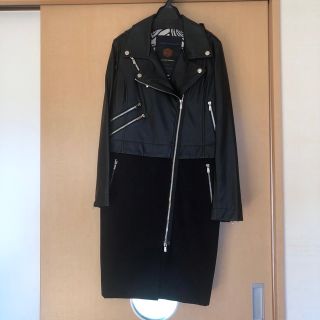 ダブルスタンダードクロージング(DOUBLE STANDARD CLOTHING)のダブルスダンダード　ライダース(ロングコート)