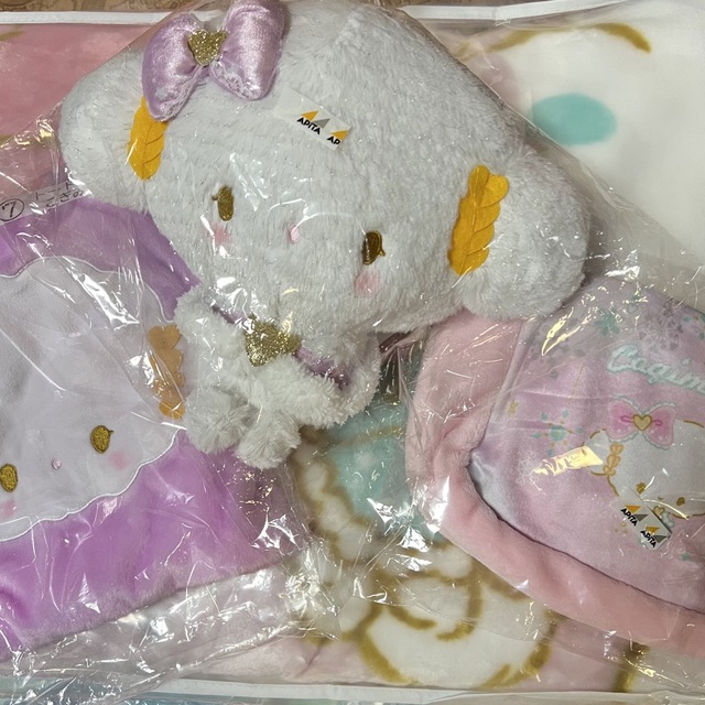 サンリオ当たりくじ ぬいぐるみ こぎみゅん セット エンタメ/ホビーのおもちゃ/ぬいぐるみ(キャラクターグッズ)の商品写真