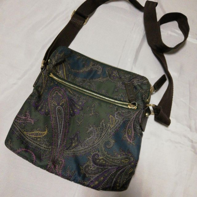 18未使用 エトロ ETRO ショルダーバッグ ペイズリー 斜め掛け - dgdt