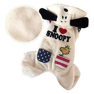 スヌーピー(SNOOPY)のSNOOPY スヌーピー　犬服　冬服　着ぐるみ(ペット服/アクセサリー)