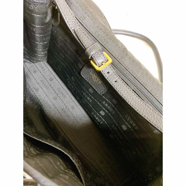 LOEWE(ロエベ)のえみぽりん様　ロエベ  アラモ　36 ブラック レディースのバッグ(トートバッグ)の商品写真