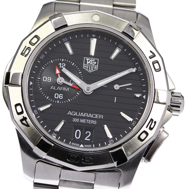 手数料安い アラーム グランドデイト アクアレーサー HEUER】タグ