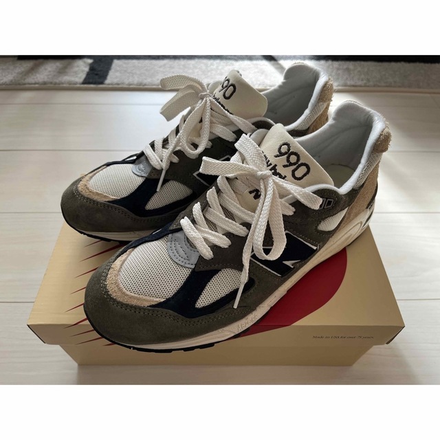 NEWBALANCE M990GB2 US9D 美品 - スニーカー