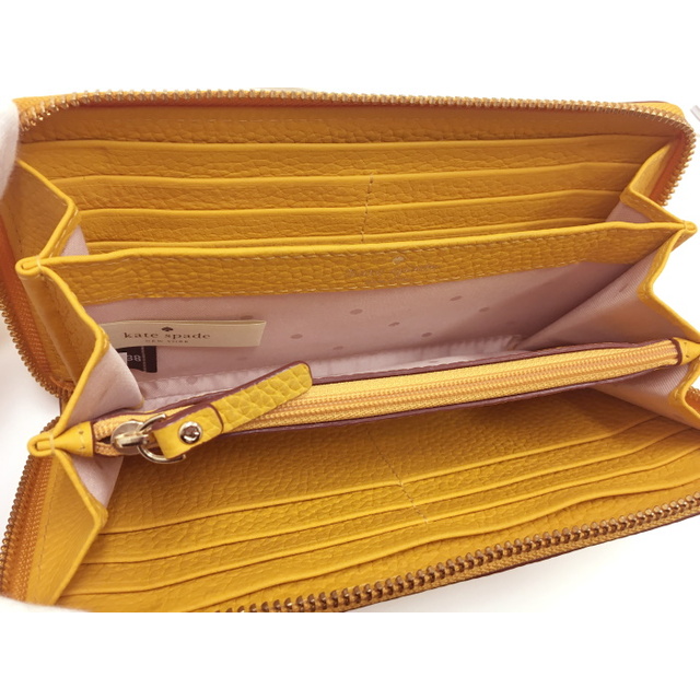 kate spade NEW YORK - kate spade ラウンドファスナー長財布 kate spade NEW YORK - kate spade ラウンドファスナー長財布