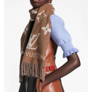 ヴィトン(LOUIS VUITTON) マフラー/ショール(レディース)(ベージュ系