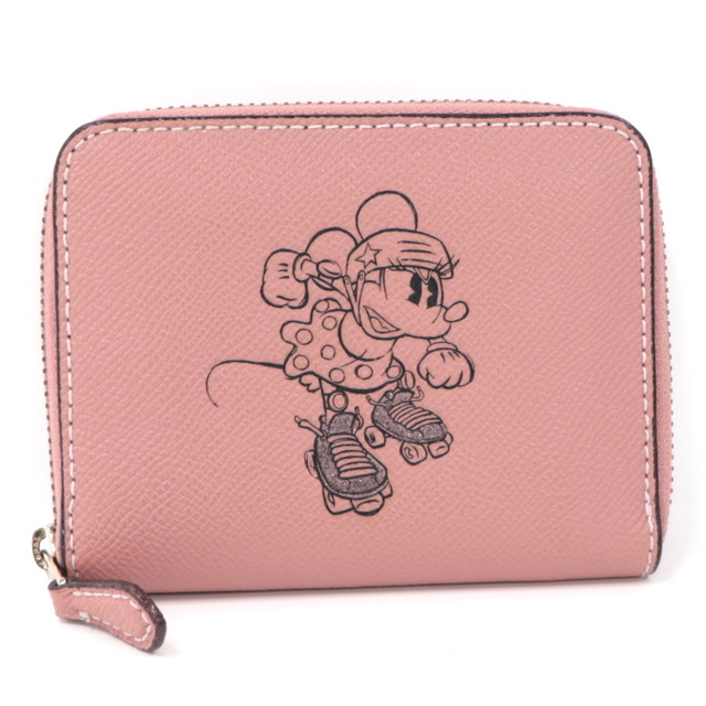 新品 coach ディズニーコラボ ポーチ 財布 ミニー コーチ Disney