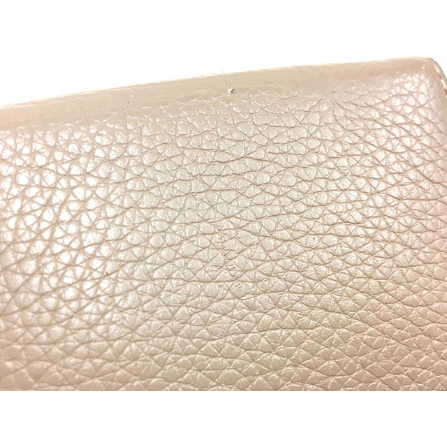 CELINE コインケース レザー ベージュ系 CELINE コインケース レザー ベージュ系