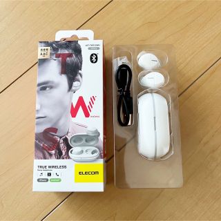 エレコム(ELECOM)のELECOM エレコム　フルワイヤレスイヤホン　LBT-TWS12WH(ヘッドフォン/イヤフォン)