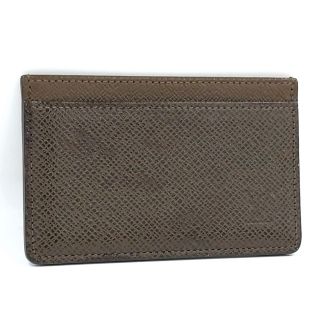 ルイヴィトン(LOUIS VUITTON)のLOUIS VUITTON ポルトカルト サーンプル カードケース タイガ(名刺入れ/定期入れ)