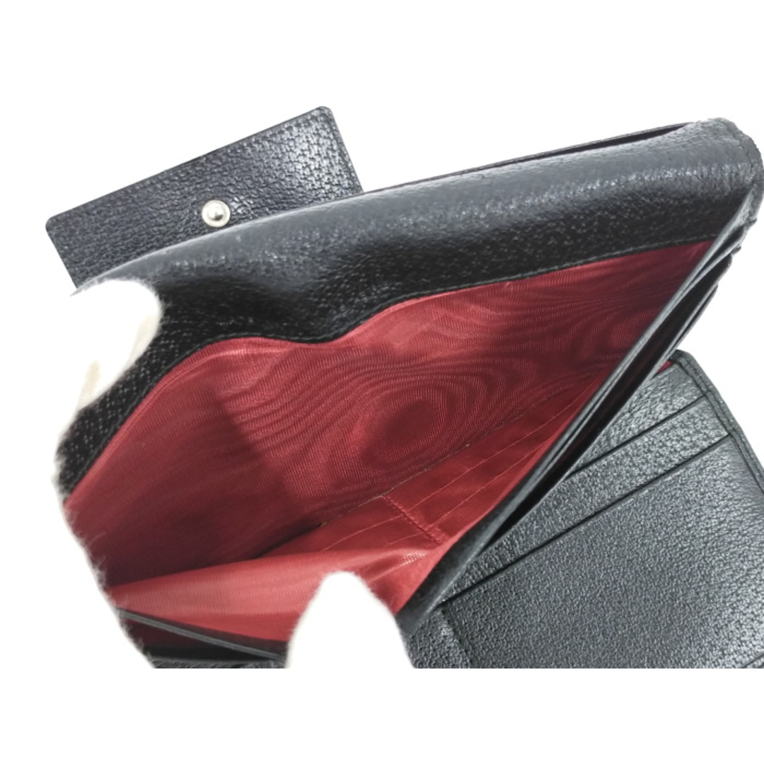 BVLGARI - BVLGARI ロゴマニア Wホック 三つ折り長財布 キャンバス