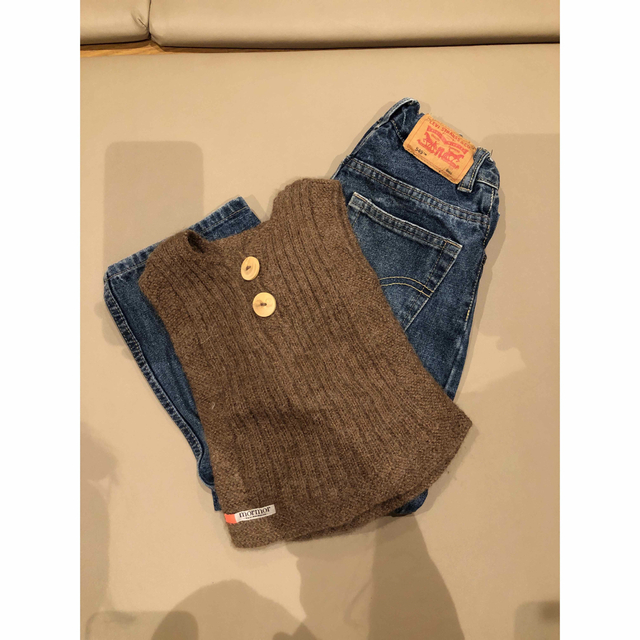 Caramel baby&child (キャラメルベビー&チャイルド)のニットベスト キッズ/ベビー/マタニティのベビー服(~85cm)(ニット/セーター)の商品写真