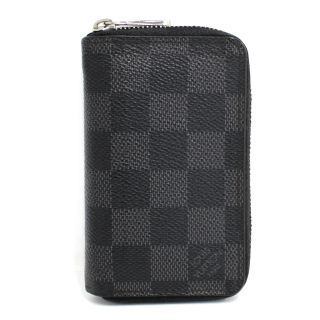 ルイヴィトン(LOUIS VUITTON)のLOUIS VUITTON 小銭入れ ジッピーコインパース ダミエ グラフィット(コインケース/小銭入れ)