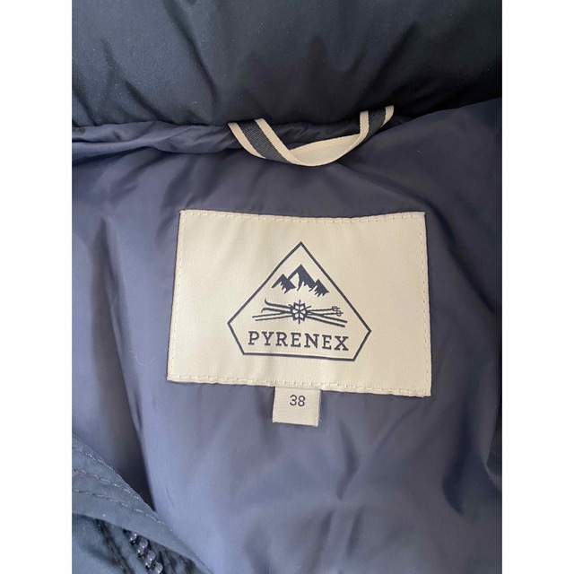 Pyrenex(ピレネックス)の完売致しました　　Pyrenex SPOUTNIC SOFT 38 ネイビー レディースのジャケット/アウター(ダウンジャケット)の商品写真