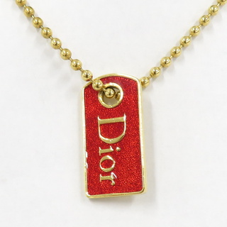 ディオール(Christian Dior) ネックレス（レッド/赤色系）の通販 28点