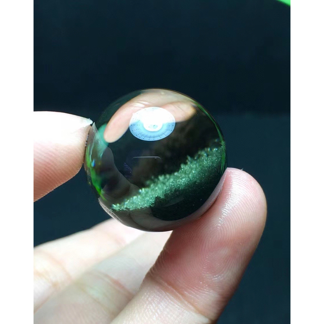 ⭐︎【天然】グリーン ガーデン クォーツ 丸玉 20.7mm 2