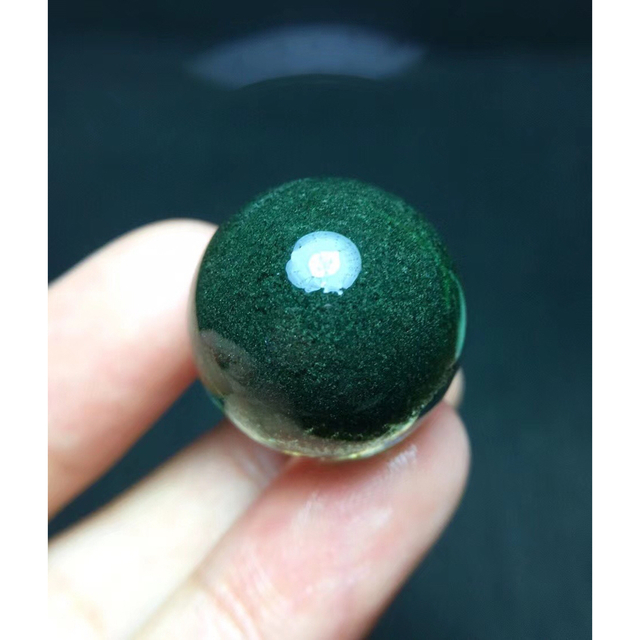 ⭐︎【天然】グリーン ガーデン クォーツ 丸玉 20.7mm 5