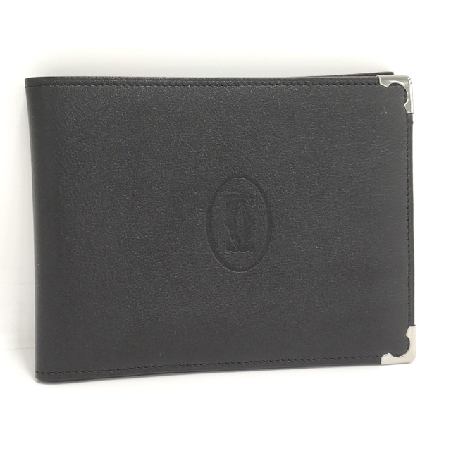 Cartier カルティエ マストライン ブラック 折財布