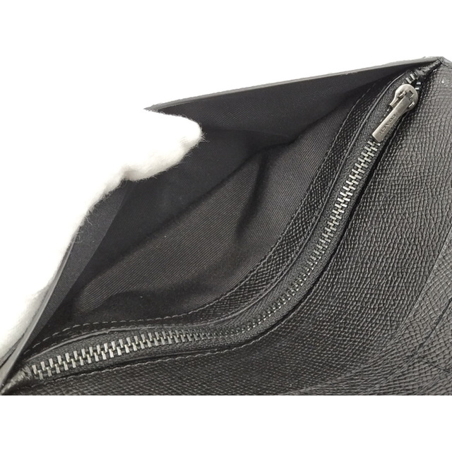 COACH(コーチ)のCOACH 二つ折り長財布 レザー ブラック 3014 メンズのファッション小物(長財布)の商品写真