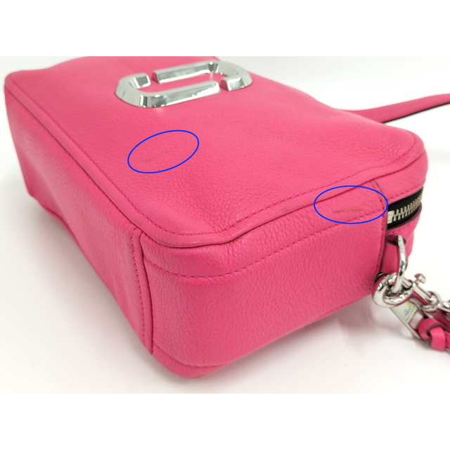 MARC JACOBS ショルダーバッグ ソフトショット レザー ピンク