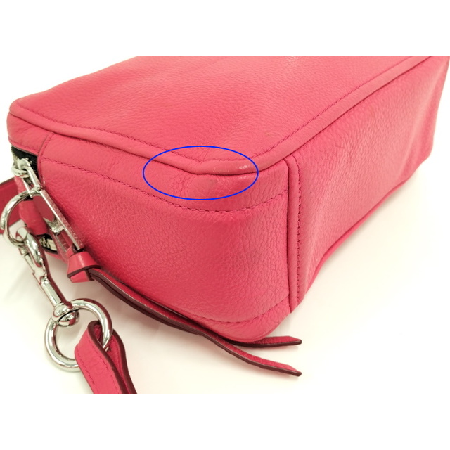 MARC JACOBS ショルダーバッグ ソフトショット レザー ピンク