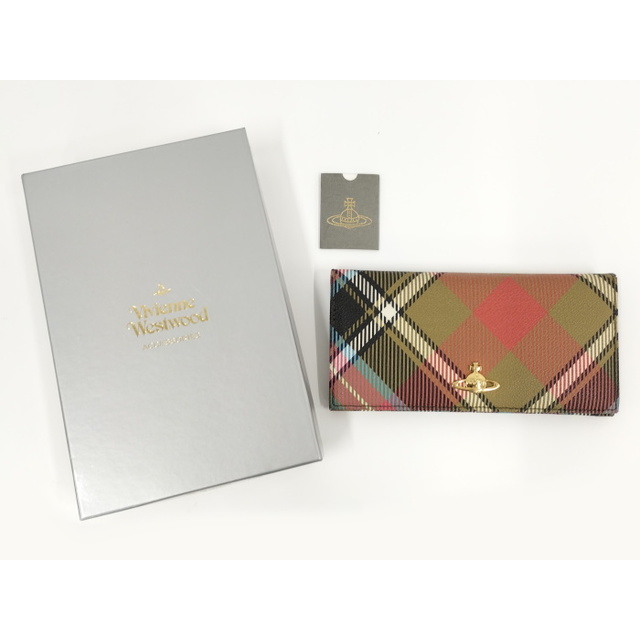 Vivienne Westwood(ヴィヴィアンウエストウッド)のVivienne Westwood 二つ折り長財布 チェック PVC メンズのファッション小物(長財布)の商品写真