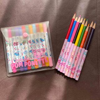 ポンポネット(pom ponette)のメゾピアノ　レインボーパーク　色鉛筆&水性ツインペン(その他)